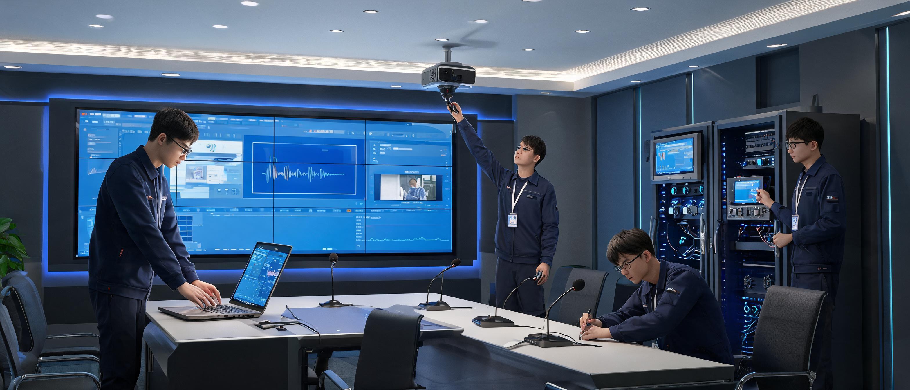拓达恒科技顺利完成某政府机关多功能会议厅建设项目